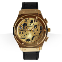 خرید پستی ساعت بند چرم Hublot مدل Bucherer اصل