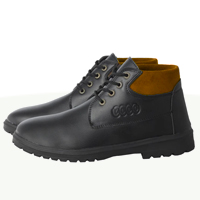 خرید پستی کفش نیم بوت مردانه Ecco مدل Black اصل