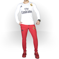 خرید پستی ست تی شرت و شلوار Real Madrid اصل